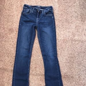 Silver Aiko slim boot jeans